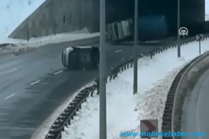 buzlanma kaza goruntusu