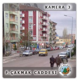 Banaz Fevzi Çakmak Caddesi Canlı Mobese Kamerası