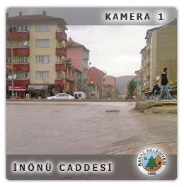 Banaz İnönü Caddesi Canlı Mobese Kamerası